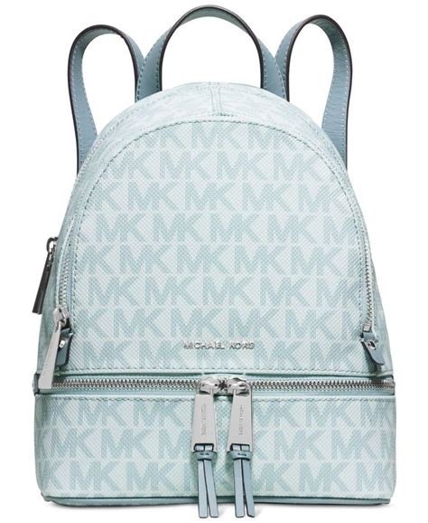 silver small michael kors purse|Michael Kors silver backpack.